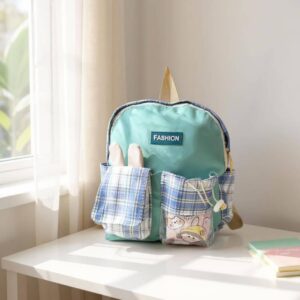 شنطة ظهر Y-35 – تصميم كرتوني بناتي/شبابي أنيق وعصري لطلاب الروضة والمراحل الأولى