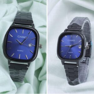 طقم ساعات كاسيو رجالي ونسائي – تصميم أنيق يوحّد الأناقة