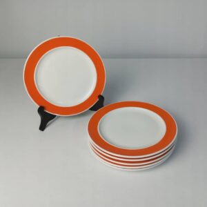 مجموعة أطباق تقديم صغيرة - موديل أسود مطفي (4 قطع)