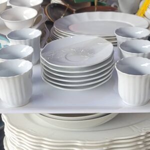 طقم أكواب سيراميك فاخر – 13 قطعة بتصميم أنيق وعصري