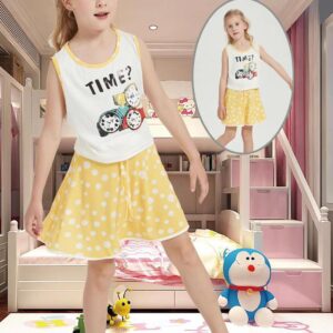 فستان صيفي للأطفال – قطعتين بتصميم مرح