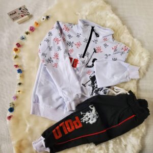 طقم ترنكات بناتي قطعتين من عمر 5 سنوات الى عمر 14 سنة