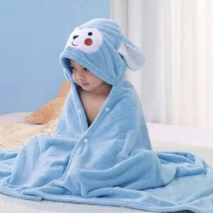 منشفة حمام للأطفال بغطاء رأس فائقة الجودة