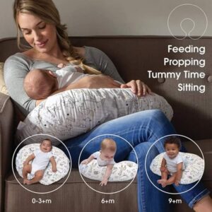 مخدة الرضاعة قماش قطني وحشو سوبر