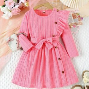 فستان بناتي من عمر سنه ونص الى 5 سنوات