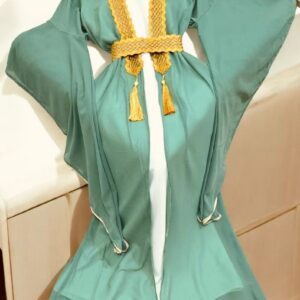 جلابيه نسائي فخمه تتميزقماش شيفون على حرير الاصلي