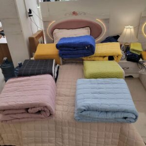 لحاف قطن 4 قطع مضغوط حشو وسط نفر قطني 100%درجه اولئ