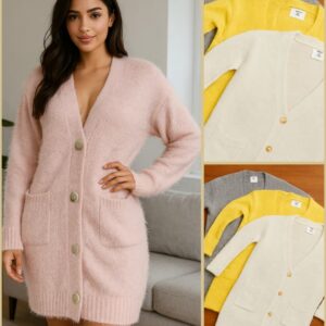 بلايز نسائي راقي كم طويل زرارات