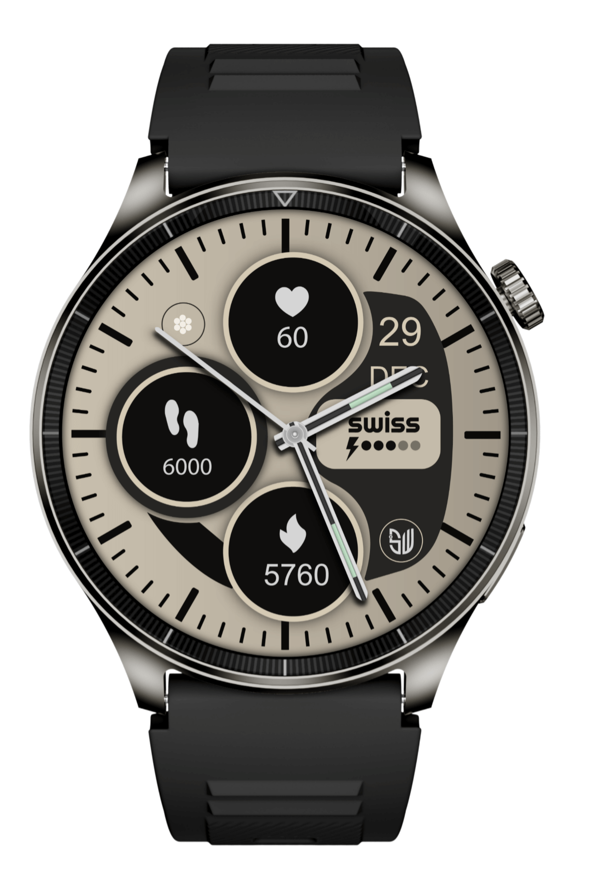 ساعه سويس جو بضمان سنه