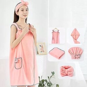 مناشف نسائي على شكله جاكات مكونه من 5 قطع