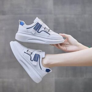 حذاء رياضي كاجوال أبيض عصري – تصميم شبابي مريح