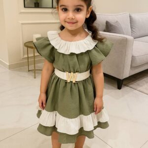 فساتين بناتي هندي يلبس من سنه ونص إلى ٥ سنوات