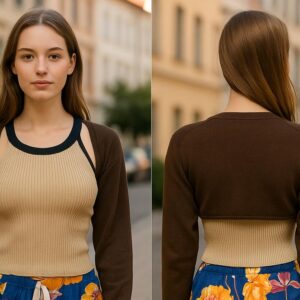 بلايز نسائية قطعتين – فري سايز